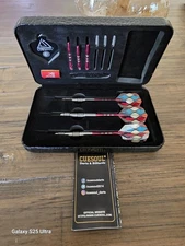 Cuesoul Steel Tip 90% Tungsten + 16 Sets of Flights - 22, 24 or 26 Grams