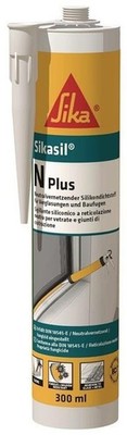 12 Stk. Sika Silicondichtstoff SIL N plus transp.300 ml Kartusche Silikone