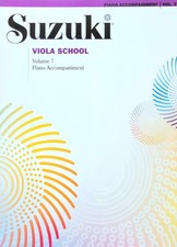 Suzuki Viola School Volume 7 Piano Accompaniment Book only 
