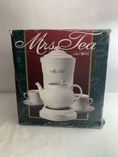 VTG Mrs Tea By Mr. Coffee Tea Maker White New/ Open Box