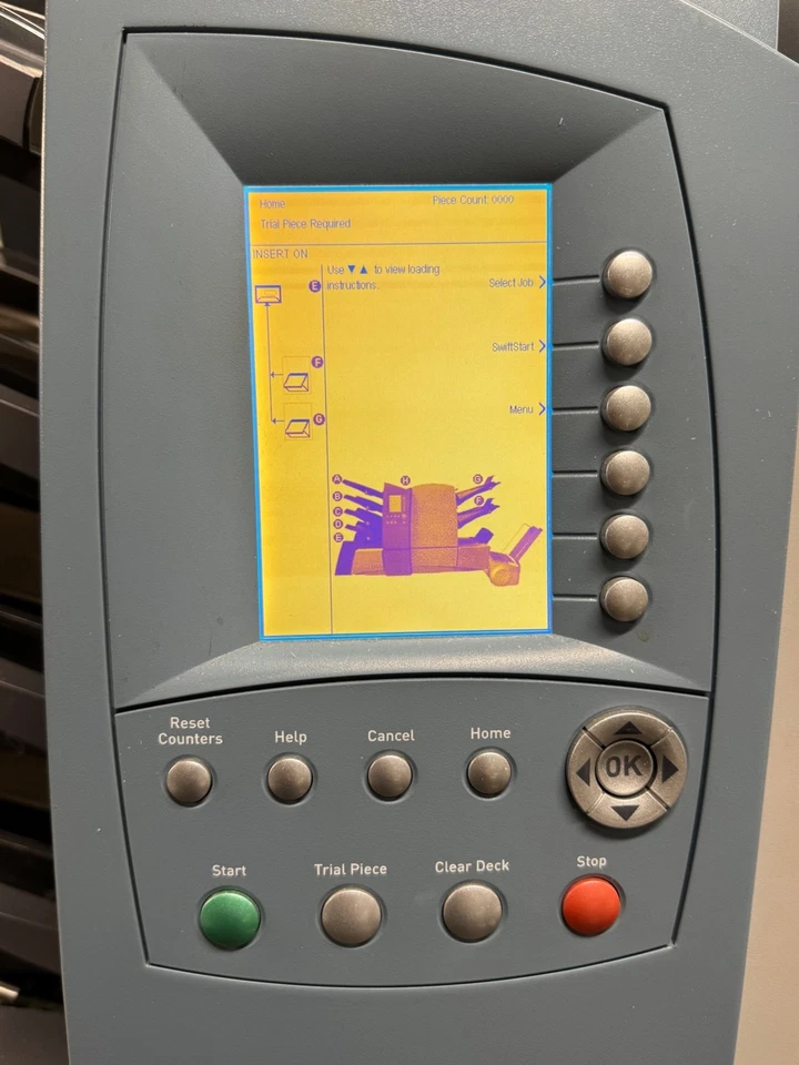 Pitney Bowes Di600 Folder/Inserter with High Capacity Stacker - Image 4 of 4