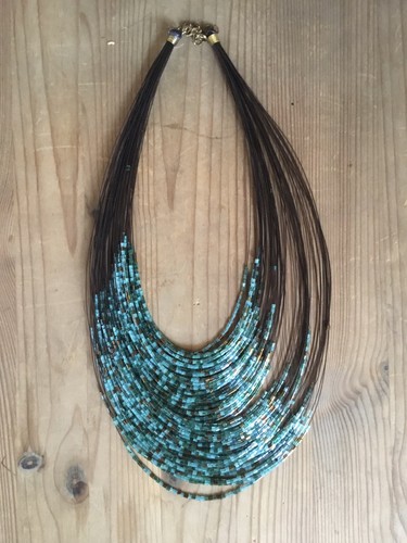 Beautiful Multilire Bib Necklace