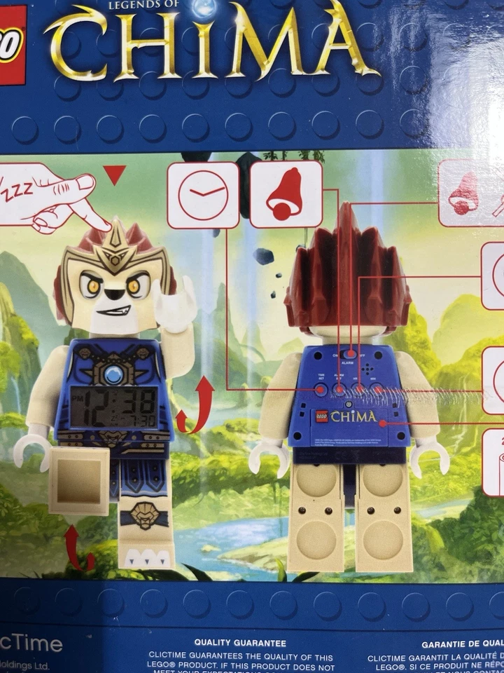 LEGO Legends of Chima LAVAL Alarm Clock NEW! - Image 2 of 4