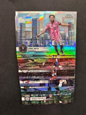 2025 Topps Chrome MLS BIG CITY STRIKERS Refractor Set Inserts - YOU PICK