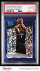 2020-21 Donruss Optic Fast Break Blue Anthony Edwards Rated Rookie RC /50 PSA 10