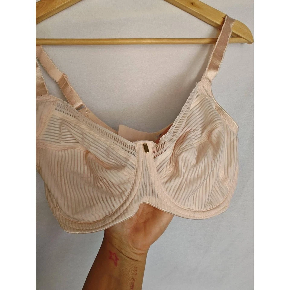 Fantasie Bra Fusion Side Support Light Peach Blush Underwire Unlined 30H FL3091 - Image 4 of 4