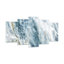 Quadro su Vetro 160x85cm Imitazione Pietra Marmo Stampe Immagini Moderni Murale