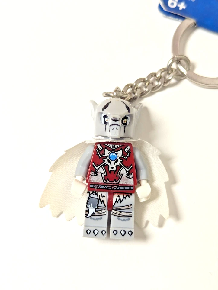 New LEGO Legends of Chima Minifigure Worriz Key Chain (850609) lor016 70011 - Image 2 of 4