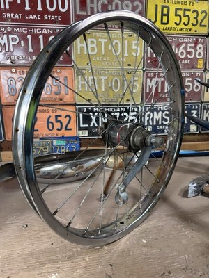 Schwinn Stingray S-2 Rear Wheel UnStamped 20''  Very Nice
