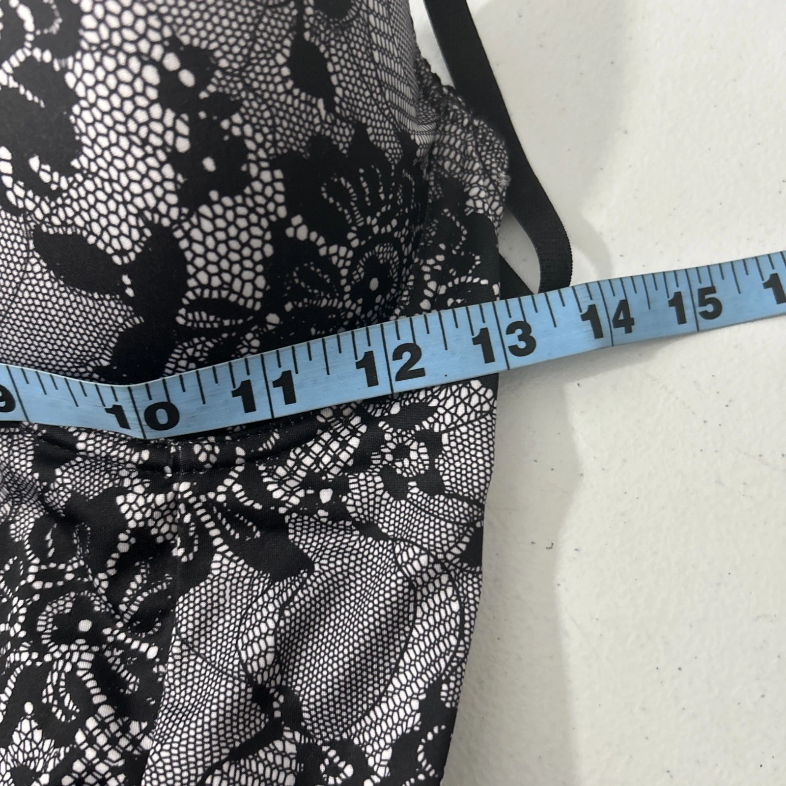 VALENTINO Rampage Intimates Vestito Slip Donna M Pizzo Babydoll Lingerie Fairycore