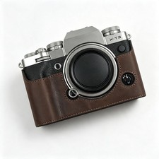 For Fujifilm X-T4 X-T3 XT4 XT3 Camera Bag Leather Case Base Protection Cover New