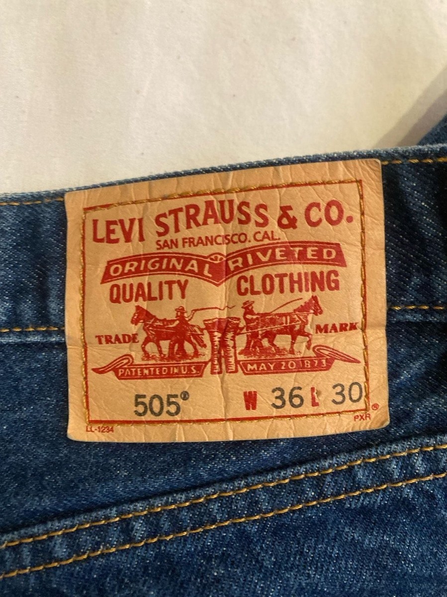 Asspizza Levi's 505 Regular Fit Jeans View 4