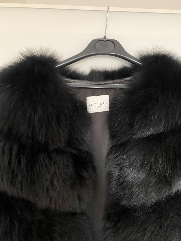 100% Fur Fox Coat - Image 4 of 4