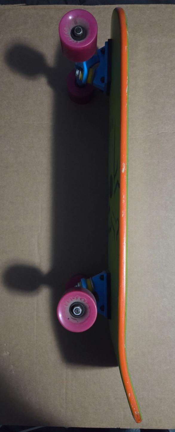 Santa Cruz Bart Simpson Cruiser Skateboard, USED