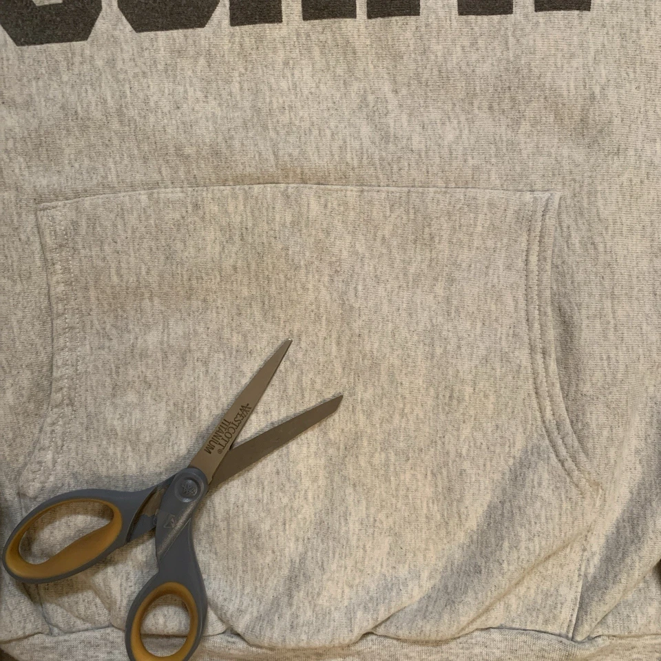 Sudadera Pullover De Colección Academia de la Fuerza Aérea de la USAFA Tejido Inverso Hecha en EE. UU. L Foto 4 de 4