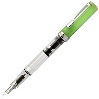 Fountain Pen Eco Glow Green CT Inhalation Type Fine Point F TWC11012