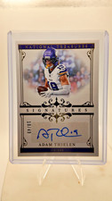 2025 Panini National Treasures Signatures Adam Thielen Autograph Vikings 47/49