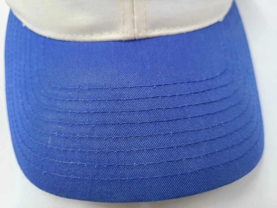 Gorra de colección University of Kansas Jayhawks Annco Snapback KU NCAA blanca azul Foto 3 de 4