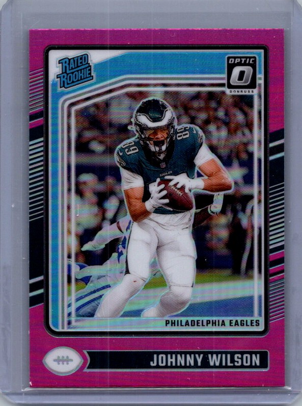 2024 Donruss Optic #256 Johnny Wilson Pink