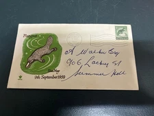 (1424) 25-8-2025 - Australia older FDC cover - platypus - 1959 - 1/