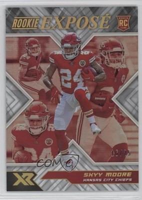2022 Panini XR Rookie Expose White 16/25 Skyy Moore #RXP-14 RC 2h5