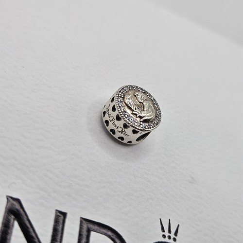 Genuine Pandora Charm Disney Snow White 80th Anniversary Love ALE 925 792142CZ - Picture 2 of 6