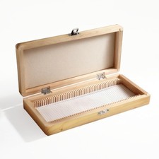 United Scientific Wooden Slide Storage Box, Holds 50 Slides