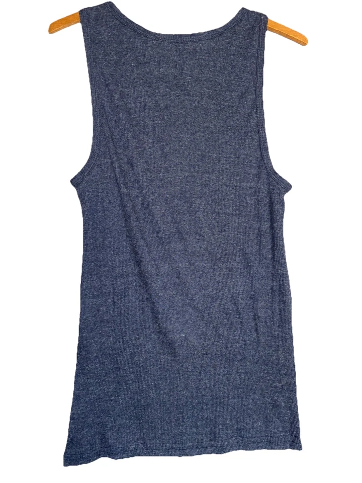 Volcom Womens Large Ribbed Tank Top Logo Stretchy Grunge Casual Buttery Soft! - Image 4 of 4