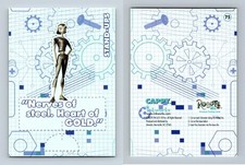 Nerves As Gold. Heart Of Gold #75 Robots The Movie 2005 Inkworks Trading Card