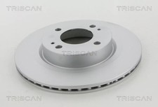 Jeu de 2 disques de frein TRISCAN 8120 42161C MITSUBISHI MIRAGE 1.0 (A05A)
