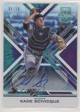 2016 Panini Elite Extra Edition Aspirations Tie-Dye 6/10 Kade Scivicque Auto nd3