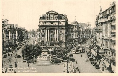 Strassenbahn Place de Brouckere 