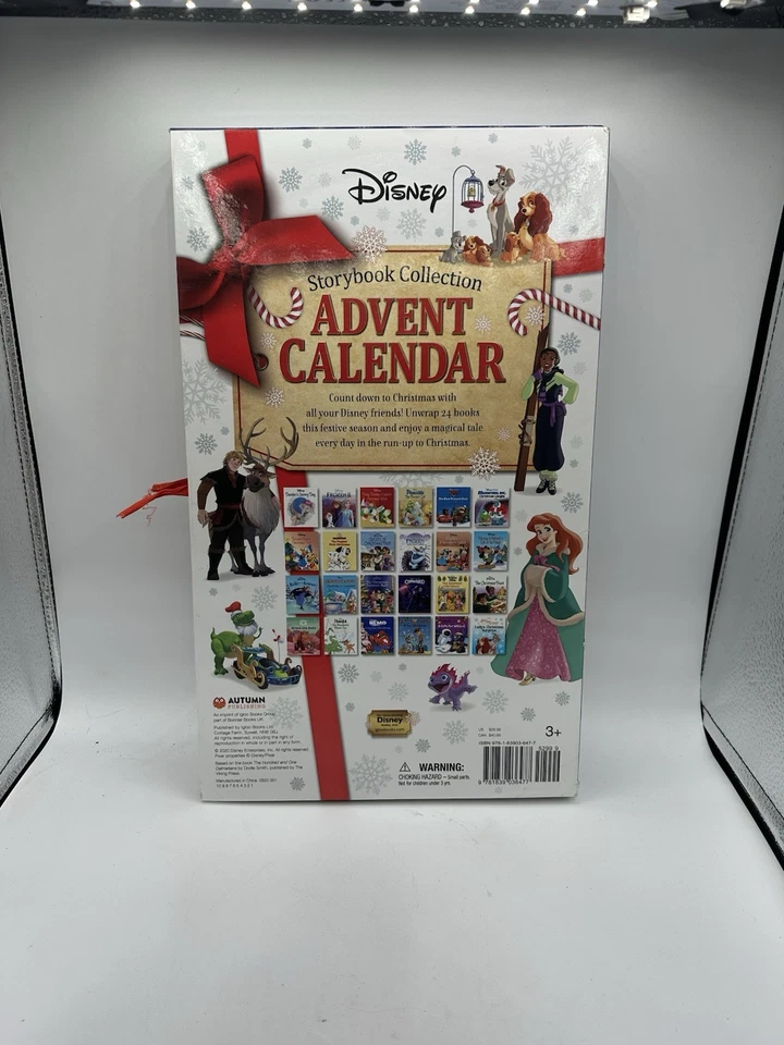 Коллекция Disney Storybook адвент-календарь — 24 мини-книги — издание 2021 года - Изображение 3 из 4