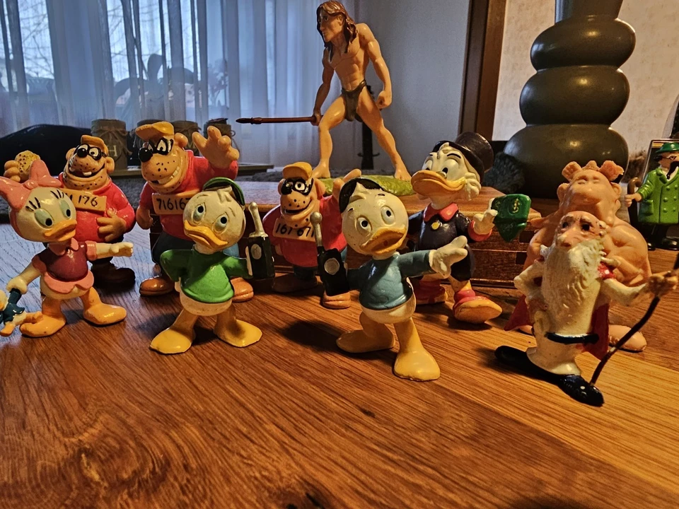 Bully Und Huilor Figuren,  Panzerknacker, Asterix Und Tarzan. - Bild 4 von 4