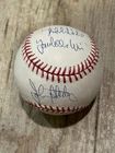 John Sterling Signed MLB Baseball “Thhhheeee Yankees Win!” Steiner Sports