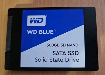 Western Digital | WD BLUE 3D NAND | 500GB | SATA III | Health Status: Good 98% |