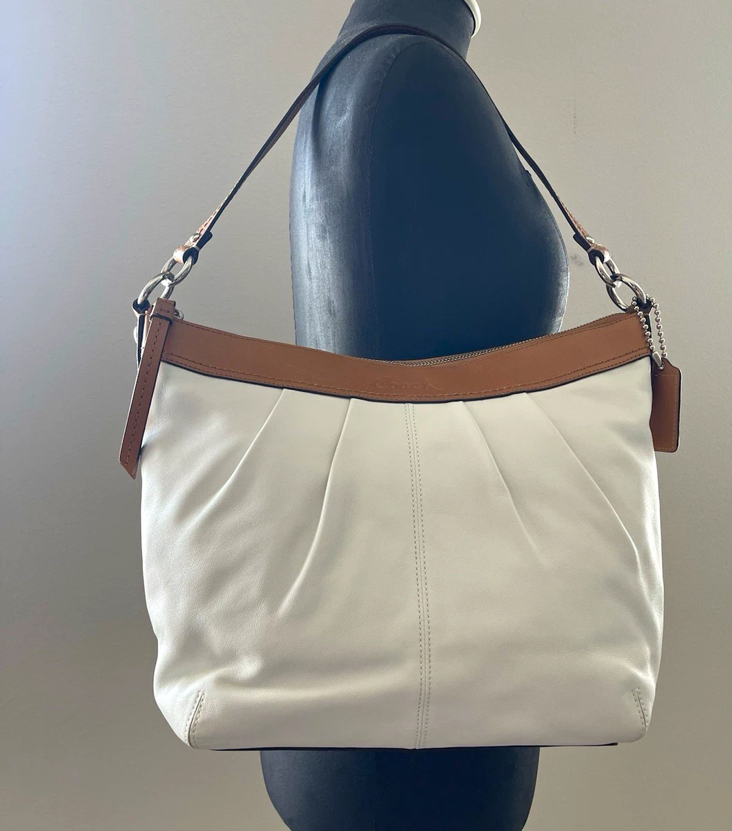 【極美品】Vintage COACH hobo bag アイボリー USA製 Coach Hobo Bags White Bags & Handbags for Women for sale - eBay