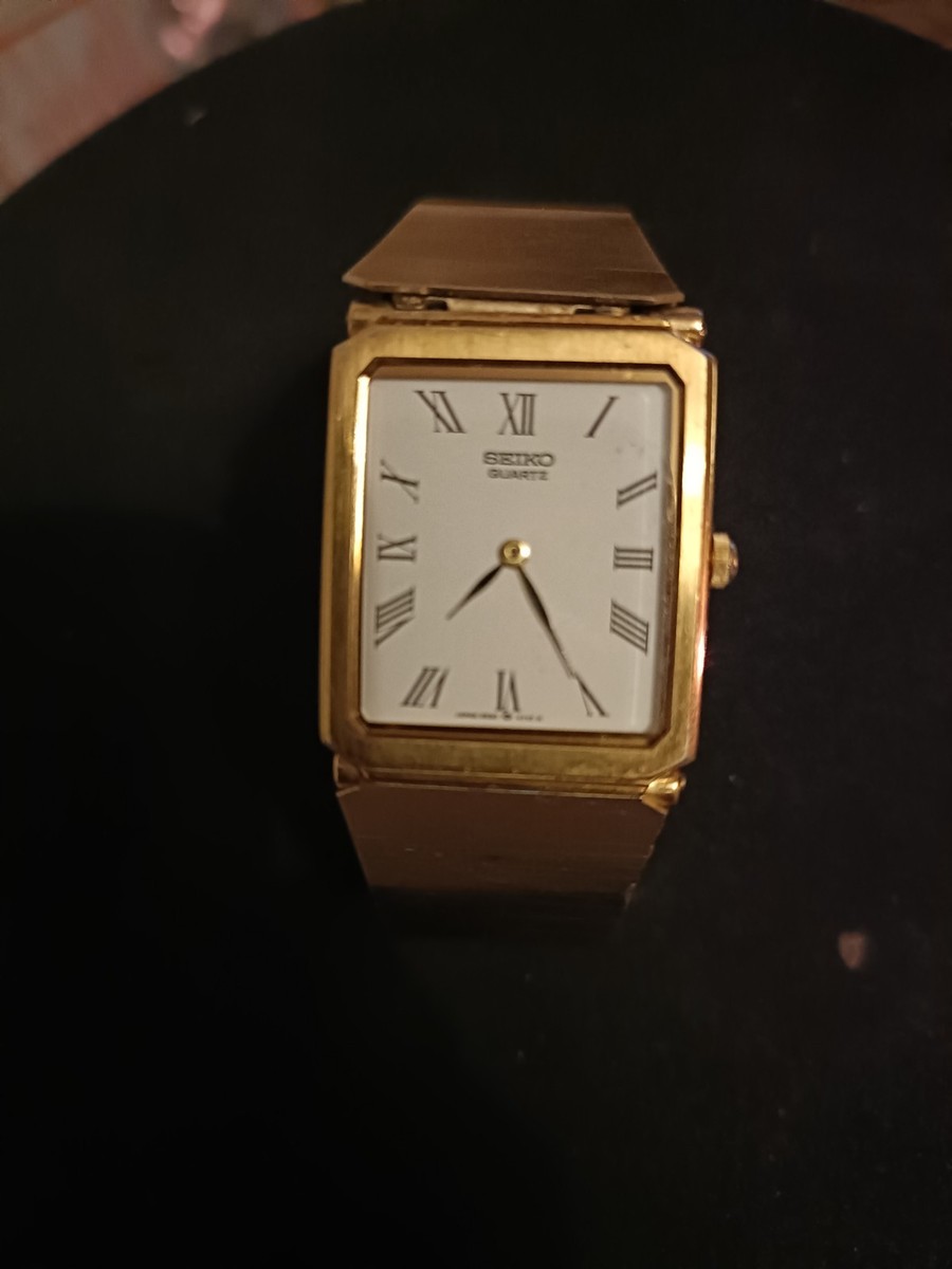 vintage seiko tank watch (6530-5840) | eBay UK