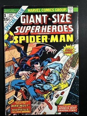 Giant-Size Superheroes Spider-Man #1 1974 Marvel Comics 1st Print