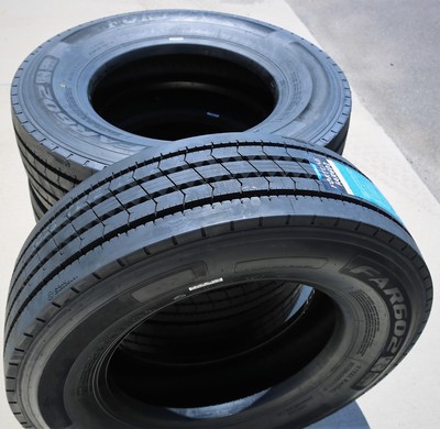 2 New Fortune FAR602 245/70R17.5 Load J 18 Ply All Position Commercial Tires