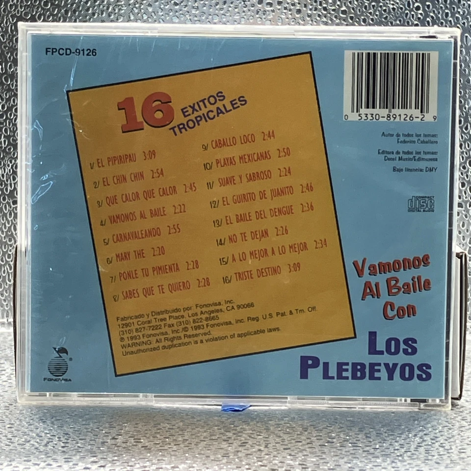 Los Plebeyos Vamos Al Baile Con CD - Image 2 of 2