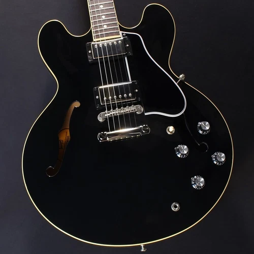 Gibson ES-335 (Vintage Ebony) Used Electric Guitar