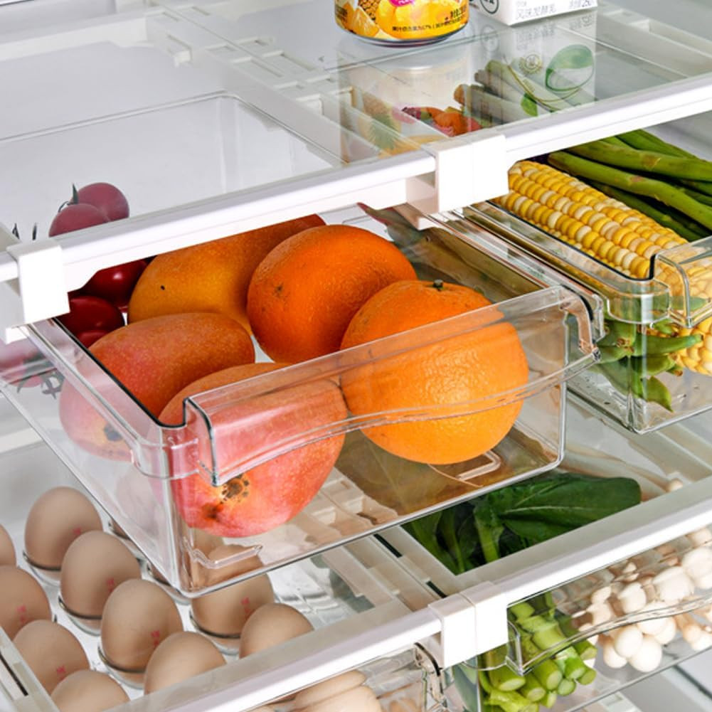 Organizer Frigo Anti-Spreco - 2 Vassoi Verdura Ecocompatibili