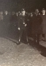 RARE! POST WW1 GERMAN STORM DIVISION EVENT 1933 ID'd PHOTO POSTCARD RPPC