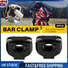 Universal 1/8inch 28mm Motorcycle Handlebar Riser Mount Clamp Fat Bar Taper Set