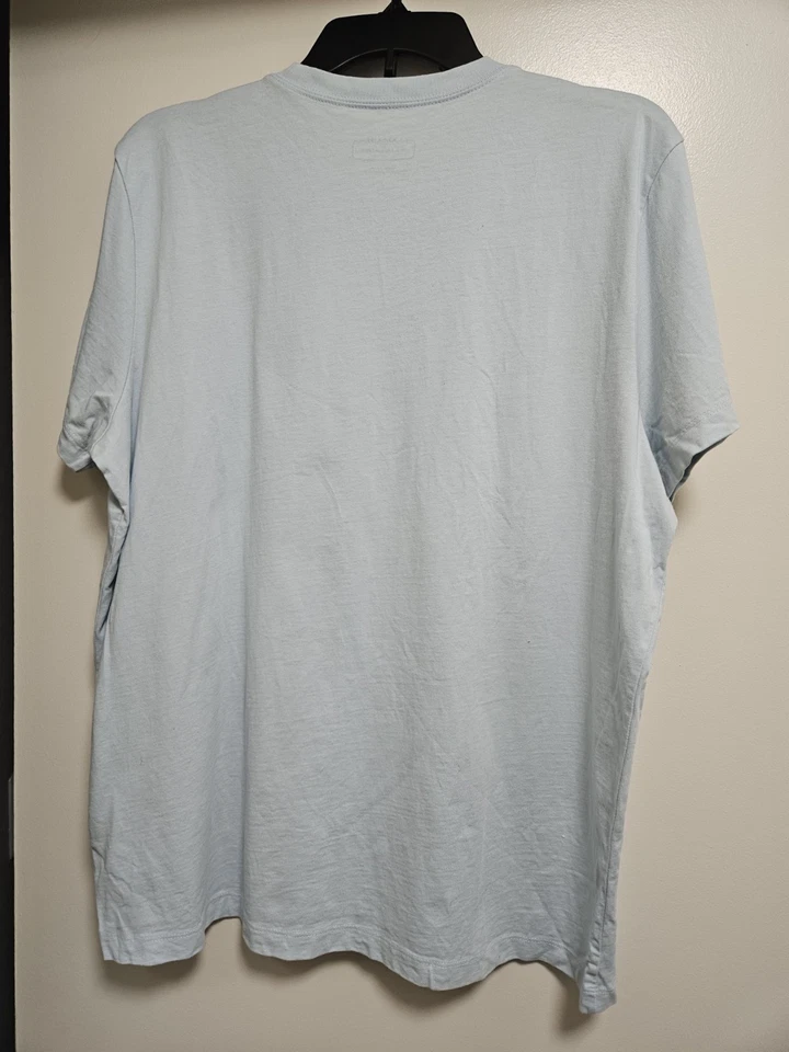 Camiseta para mujer Coach Coronet azul firma 100 % algodón (C8775) talla XL Foto 4 de 4