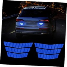Strong Reflective Stripe Stickers for Car Bumber High-Intensity Night Blue