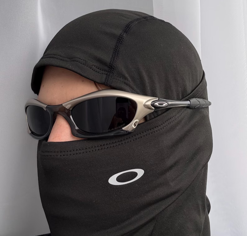 90’s Oakley Splice Polarized Sunglasses Black Lenses