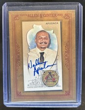 2023 Allen & Ginter Nathan Doggface Apodaca Mini Framed Auto Non Baseball #MA-NA