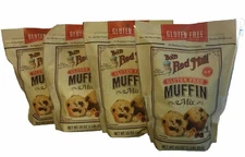 4 Pack Bob's Red Mill Gluten Free Muffin Mix, 16 Oz (8B)
